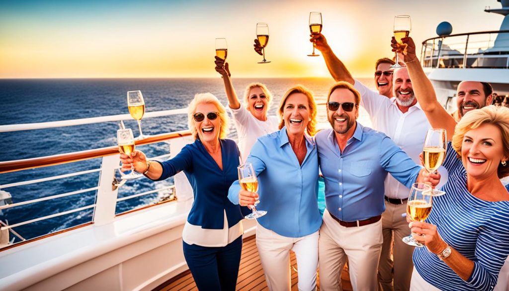 Celebrations on cruises