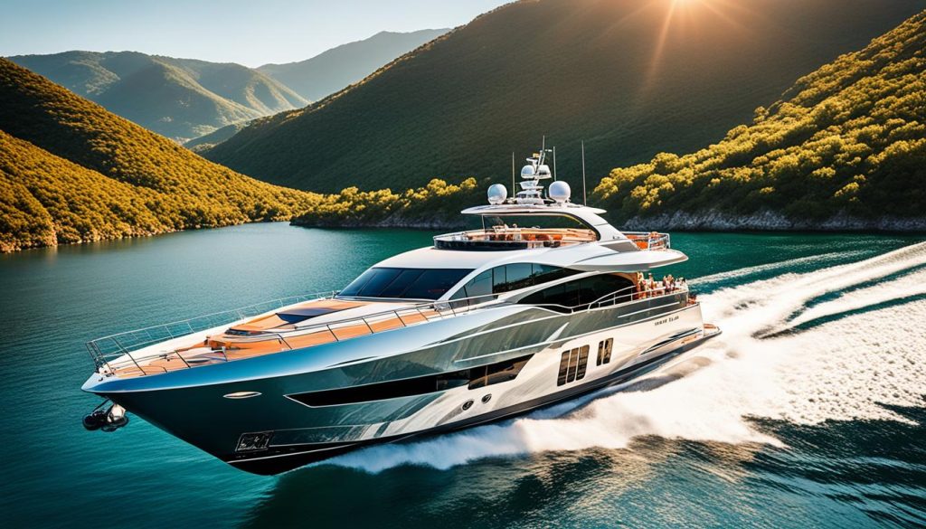 High-end yacht rentals