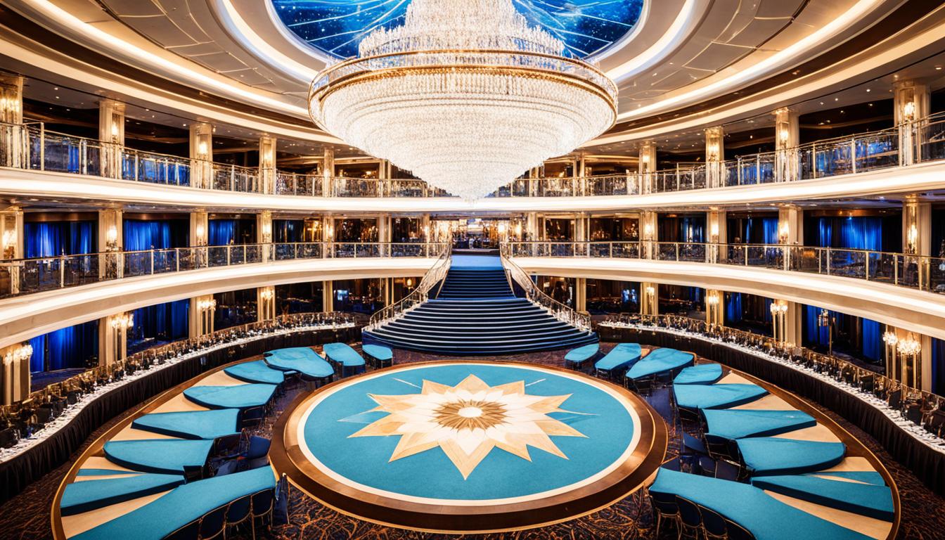 Prestige cruise ship decor