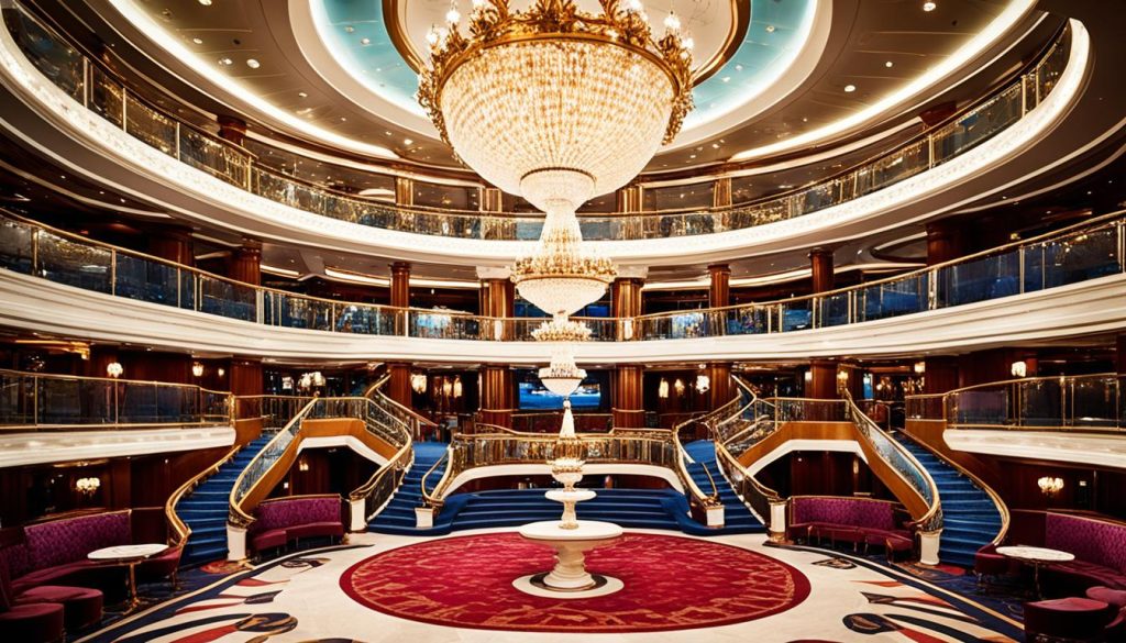 luxury cruise ship interiors